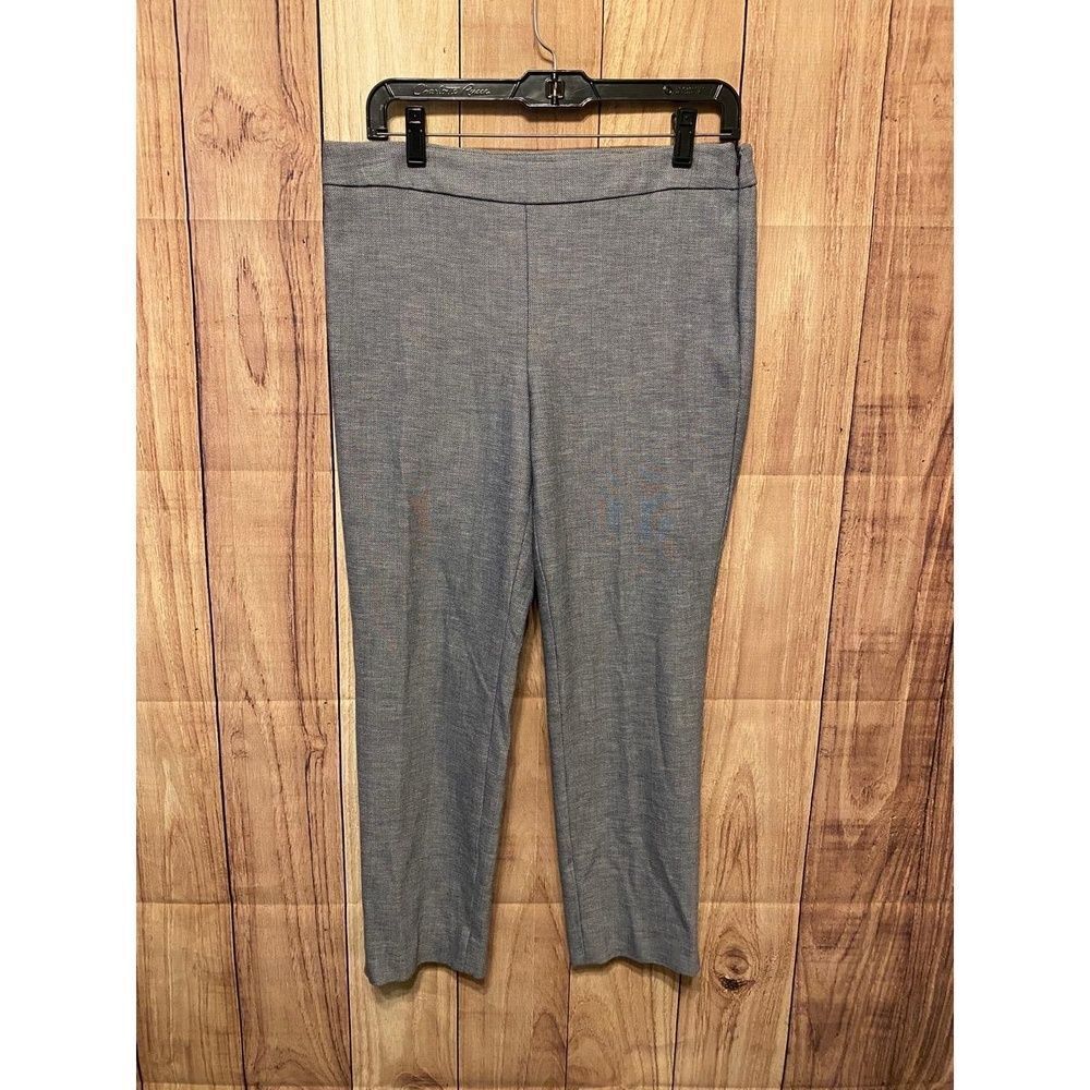 Talbots 8 Petite grey Chatham ankle pants business women’s
